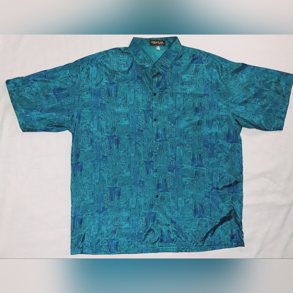THAI silk short sleeve shirt
